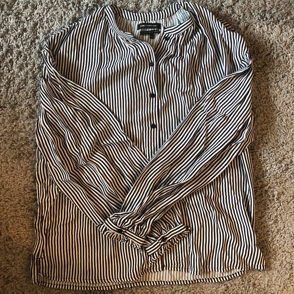 Something Navy Blouse